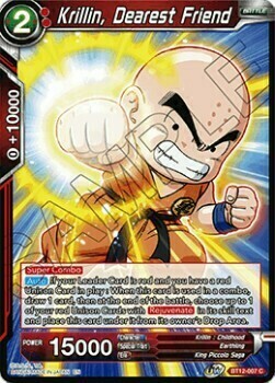 Krillin, Dearest Friend Card Front