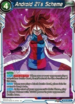 Android 21's Scheme Card Front