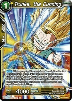 Trunks, the Cunning Card Front
