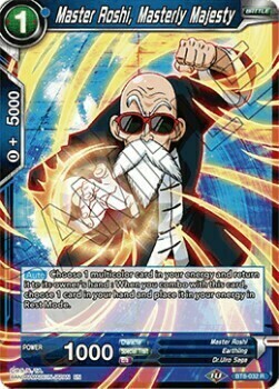 Master Roshi, Masterly Majesty Card Front