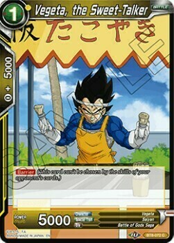 Vegeta, the Sweet-Talker Frente