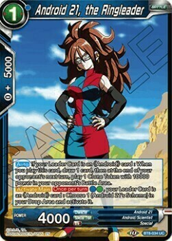 Android 21, the Ringleader Frente