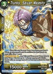 Trunks, Maestosità Saiyan