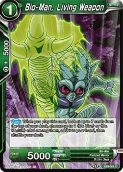 Bio-Man, Living Weapon Card Front