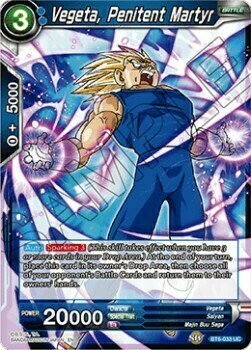 Vegeta, il Martire Card Front