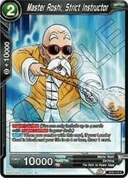 Maestro Roshi, Istruttore Severo