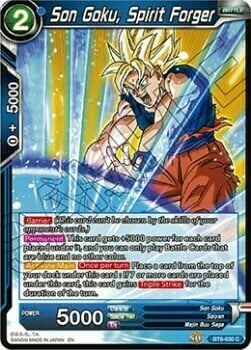 Son Goku, Spirit Forger Card Front