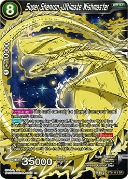 Super Shenron, Supremo Esauditore di Desideri Card Front