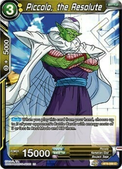 Piccolo, il Risoluto Card Front