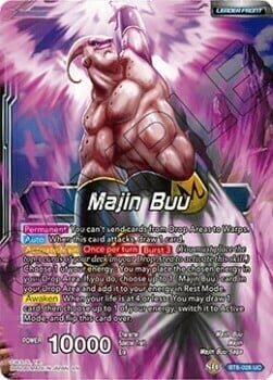 Majin Buu // Majin Buu, Assorbitore di Potere Card Front