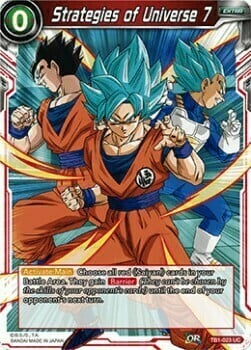 Strategies of Universe 7 Card Front