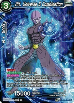 Hit, Universe 6 Combination Card Front