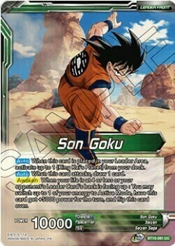 Son Goku // Son Goku, Destined Confrontation Card Front