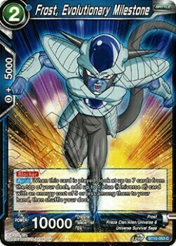 Frost, Evolutionary Milestone Card Front