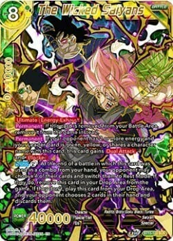 The Wicked Saiyans Card Front