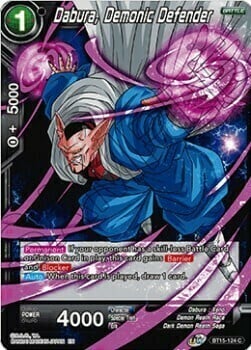 Dabura, Demonic Defender Card Front