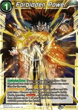 Forbidden Power Card Front