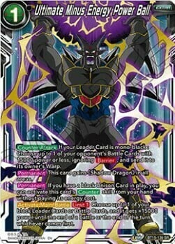 Ultimate Minus Energy Power Ball Card Front