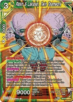 Rasin & Lakasei, Twin Teamwork Card Front