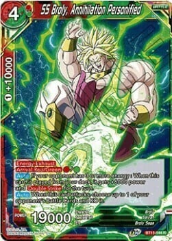 Broly, Annihilation Personified Card Front