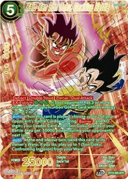Kaio-Ken Son Goku, Decisive Battle Card Front