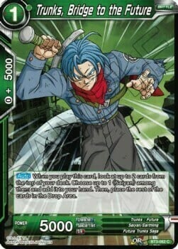 Trunks, Bridge to the Future Card Front