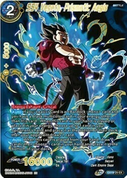 SS4 Vegeta, Prismatic Aegis Card Front