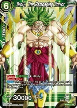 Broly, The Rampaging Horror Frente