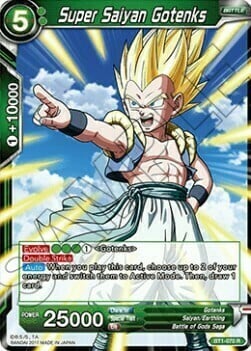 Super Saiyan Gotenks Card Front