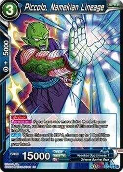 Piccolo, Namekian Lineage Card Front