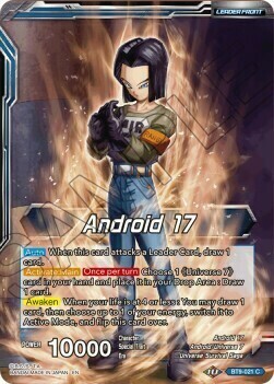 Android 17 // Android 17, Universal Guardian Frente