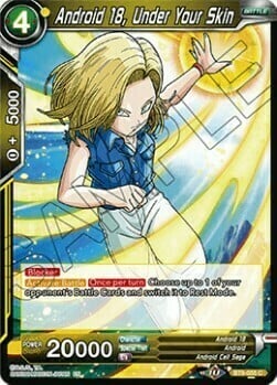 Android 18, Under Your Skin Card Front
