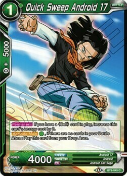 Quick Sweep Android 17 Card Front