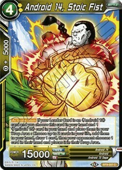 Android 14, Stoic Fist Card Front