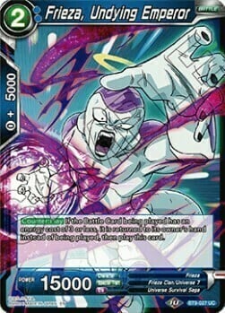 Frieza, Undying Emperor Card Front
