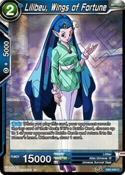 Lilibeu, Wings of Fortune Card Front