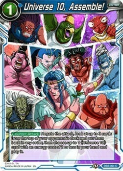 Universe 10, Assemble! Card Front