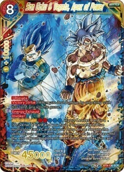 Son Goku & Vegeta, Apex of Power Frente