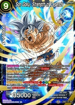 Son Goku, Strength of Legends Frente