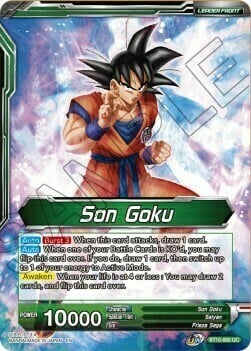 Son Goku // Ferocious Strike SS Son Goku Frente