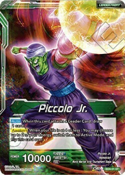 Piccolo Jr. // Piccolo Jr., Evil Reborn Card Front