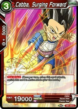 Cabba, Surging Forward Card Front