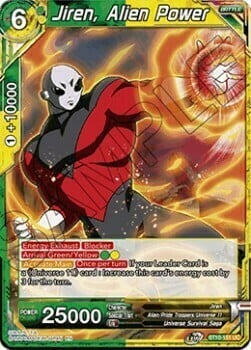 Jiren, Alien Power Frente