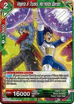 Vegeta & Trunks, No Holds Barred Frente