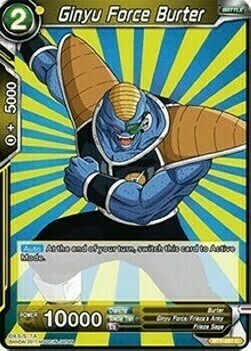 Ginyu Force Burter Card Front