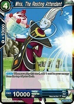 Whis, The Resting Attendant Card Front