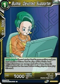 Bulma, Devoted Supporter Frente