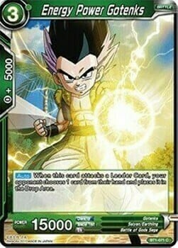 Energy Power Gotenks Card Front