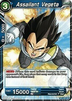 Assailant Vegeta Card Front