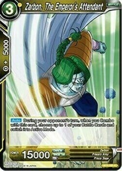 Zarbon, The Emperor&#39;s Attendant Card Front